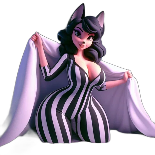 dress, animal, concept art, fantasy art transparent PNG cut-out