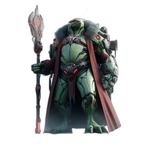 staff, concept art, fantasy art, 3d render transparent PNG cut-out