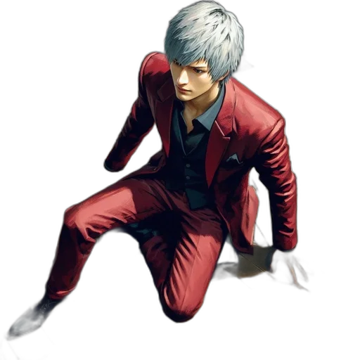 jacket, creature, robot, face transparent PNG cut-out