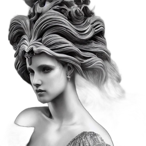 crown, hair, dress, mask transparent PNG cut-out
