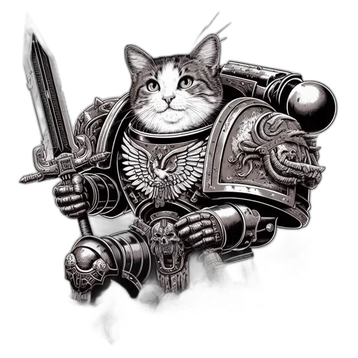 sword, weapon, staff, robot transparent PNG cut-out