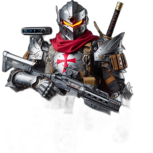 robot, weapon, sword, concept art transparent PNG cut-out
