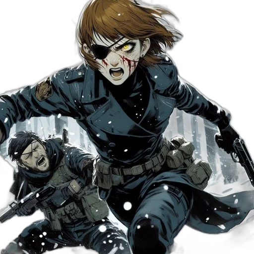 jacket, mask, concept art, comic book art transparent PNG cut-out