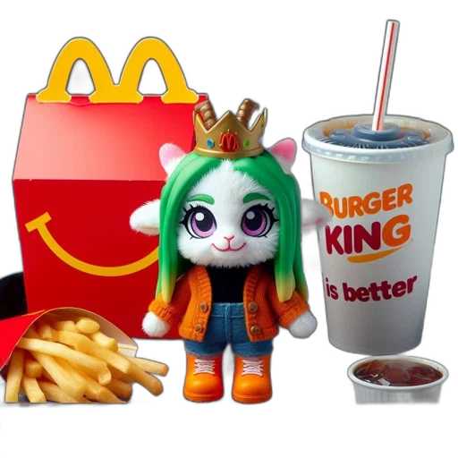 food, creature, animal, 3d render transparent PNG cut-out