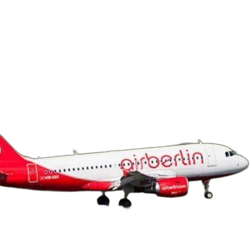 air, berlin, airplane, taking transparent PNG cut-out