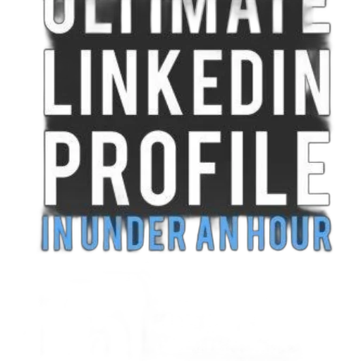 ultimate, linkedin, profile, under transparent PNG cut-out