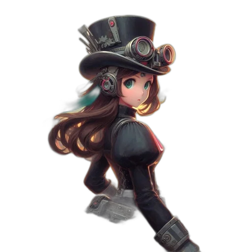 staff, hat, crown, weapon transparent PNG cut-out