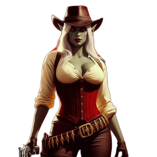 staff, hat, weapon, comic book art transparent PNG cut-out