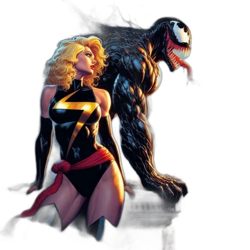 comic book art, concept art, fantasy art, woman transparent PNG cut-out