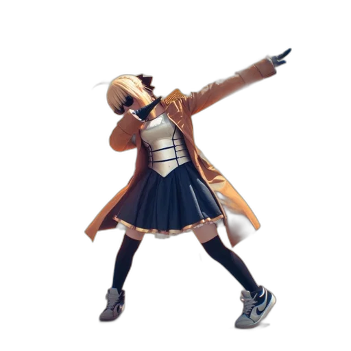jacket, weapon, staff, sword transparent PNG cut-out