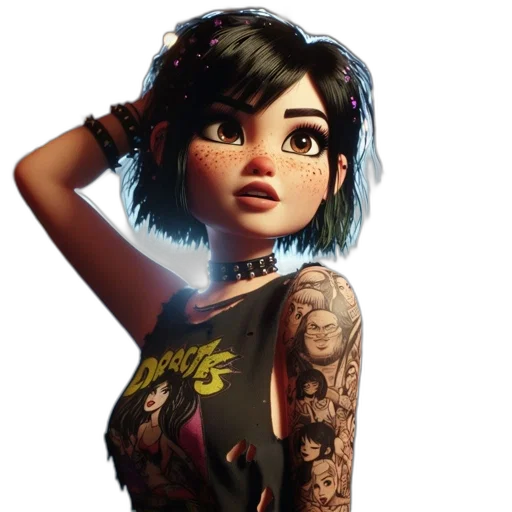 dress, face, weapon, concept art transparent PNG cut-out