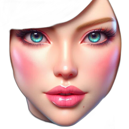 face, mask, hat, jewelry transparent PNG cut-out