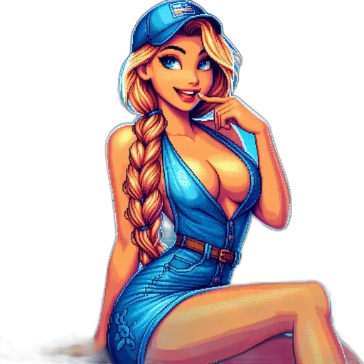 dress, pixel art, fantasy art, concept art transparent PNG cut-out
