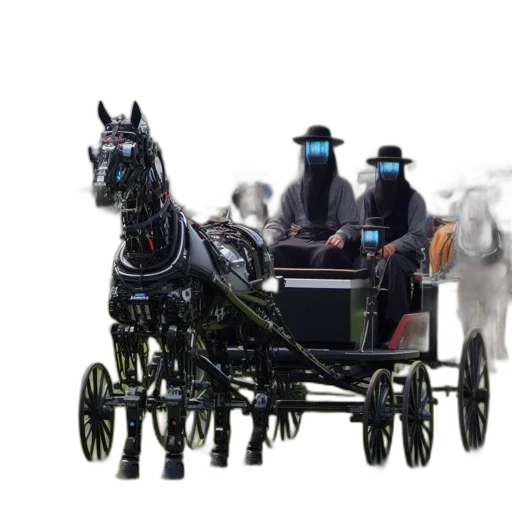 car, robot, animal, 3d render transparent PNG cut-out