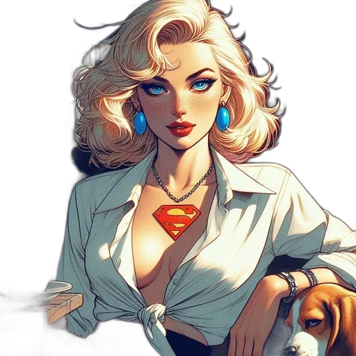comic book art, cartoon, concept art, fantasy art transparent PNG cut-out