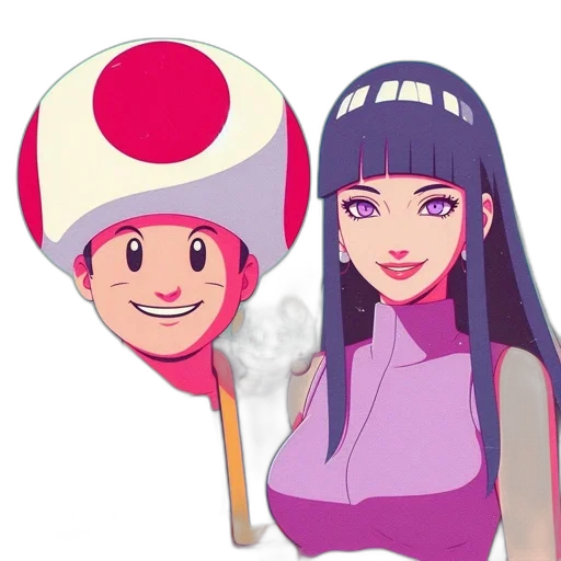 hat, mask, staff, anime transparent PNG cut-out
