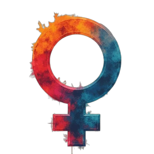 concept art, pixel art, gender, equality transparent PNG cut-out