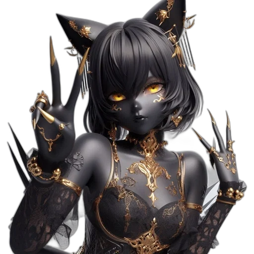 mask, jewelry, staff, fantasy art transparent PNG cut-out