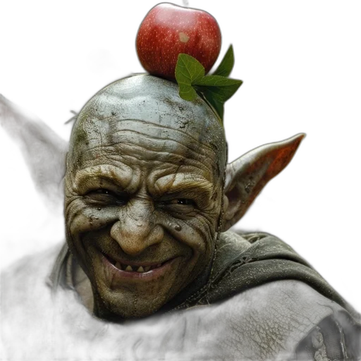 staff, face, creature, mask transparent PNG cut-out
