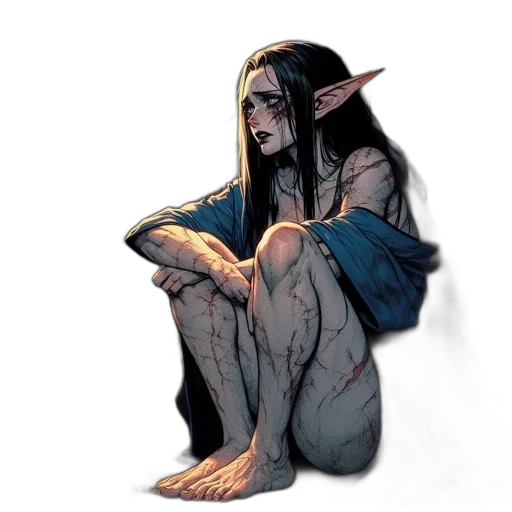 creature, concept art, comic book art, fantasy art transparent PNG cut-out
