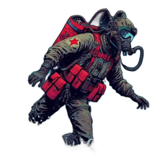 creature, jacket, animal, concept art transparent PNG cut-out
