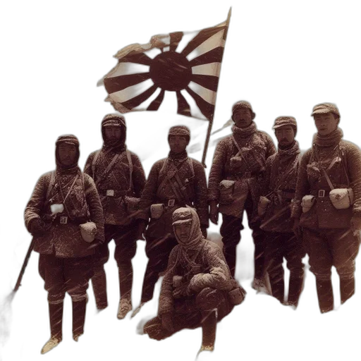 staff, umbrella, concept art, soldiers transparent PNG cut-out
