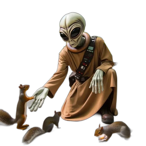 creature, mask, staff, animal transparent PNG cut-out