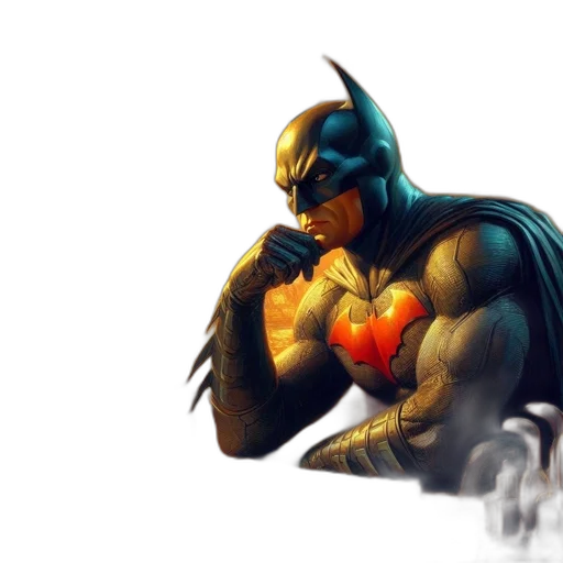 comic book art, concept art, fantasy art, 3d render transparent PNG cut-out