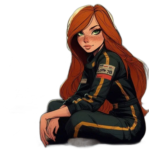 jacket, face, dress, hair transparent PNG cut-out