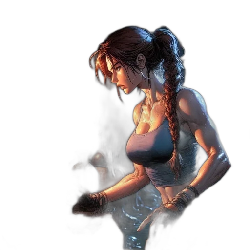 weapon, concept art, comic book art, pixel art transparent PNG cut-out