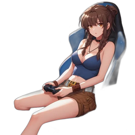 weapon, pixel art, anime, concept art transparent PNG cut-out