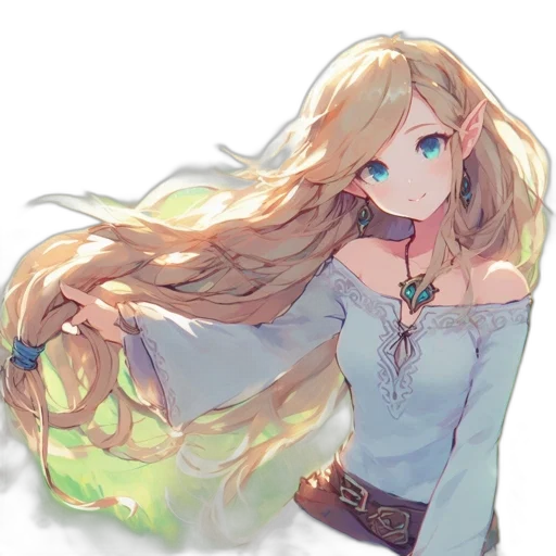 dress, staff, sword, face transparent PNG cut-out