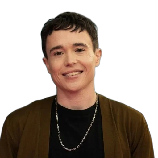 jacket, staff, face, hair transparent PNG cut-out