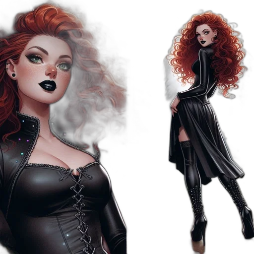 concept art, fantasy art, comic book art, photorealistic transparent PNG cut-out