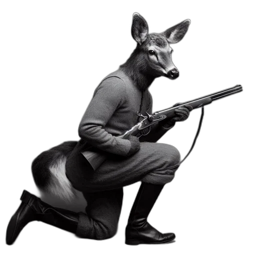 staff, weapon, animal, creature transparent PNG cut-out