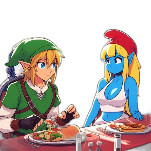 food, dress, robot, weapon transparent PNG cut-out