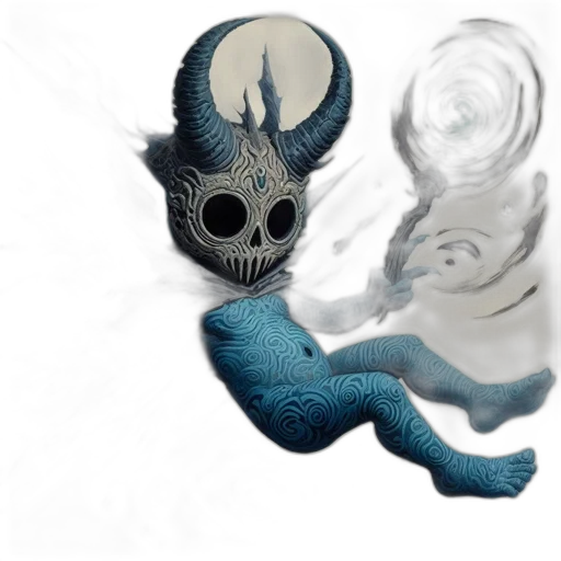 mask, creature, dragon, jewelry transparent PNG cut-out