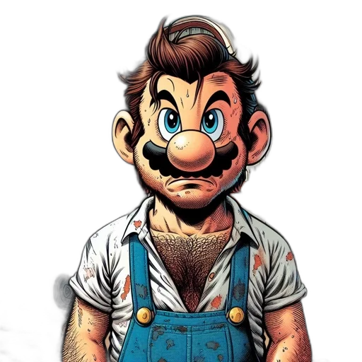 face, staff, concept art, cartoon transparent PNG cut-out