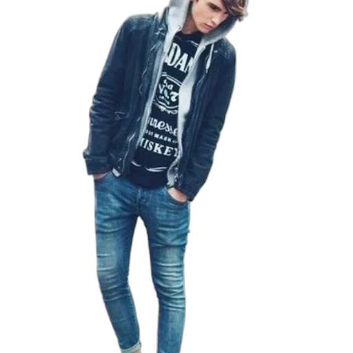jacket, photorealistic, 3d render, monochrome transparent PNG cut-out