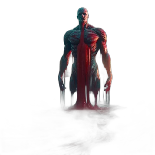creature, robot, concept art, 3d render transparent PNG cut-out