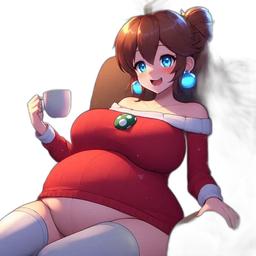 dress, robot, weapon, staff transparent PNG cut-out