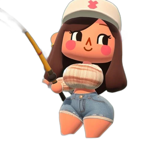 staff, weapon, hat, animal transparent PNG cut-out