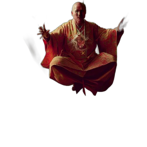 dragon, staff, umbrella, mask transparent PNG cut-out
