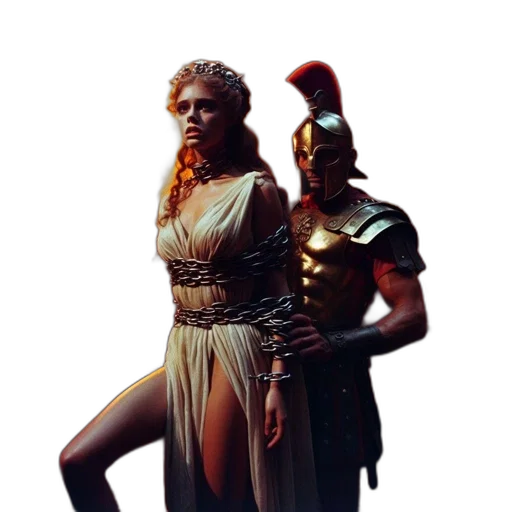 staff, sword, dress, crown transparent PNG cut-out