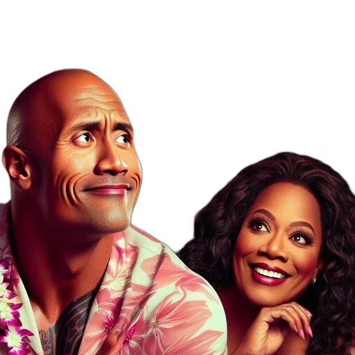 two, protagonists, one, bald transparent PNG cut-out
