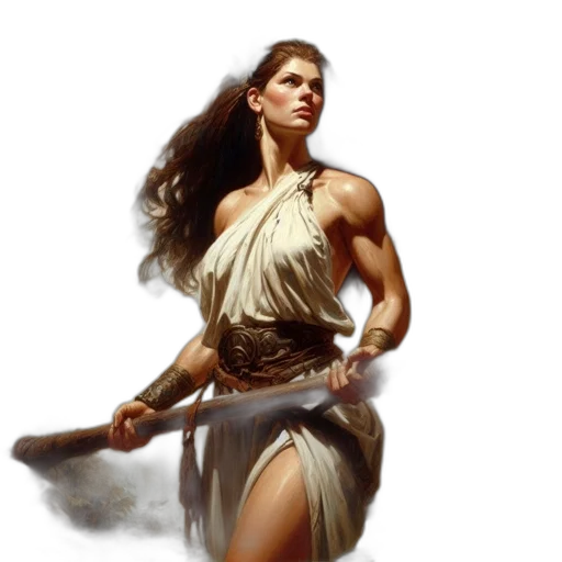 sword, staff, weapon, fantasy art transparent PNG cut-out