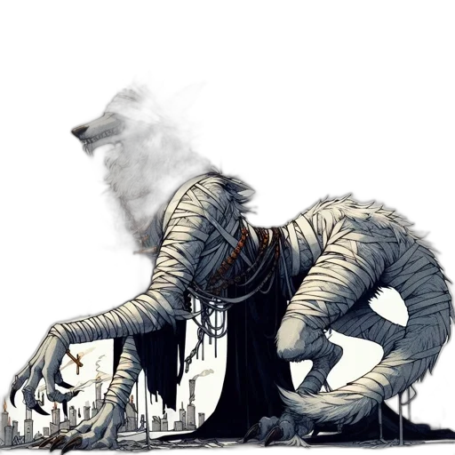 dragon, creature, mask, animal transparent PNG cut-out