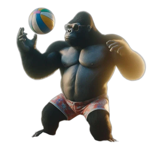 animal, creature, concept art, 3d render transparent PNG cut-out