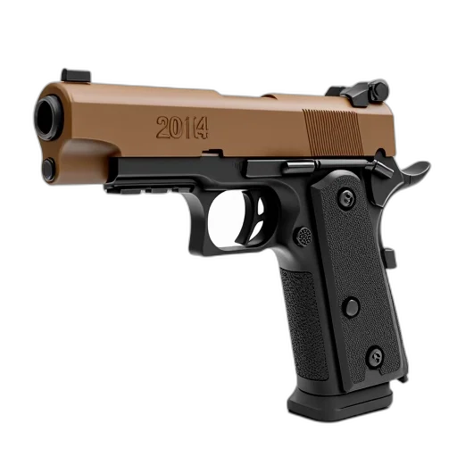 weapon, 3d render, realistic, rendering transparent PNG cut-out