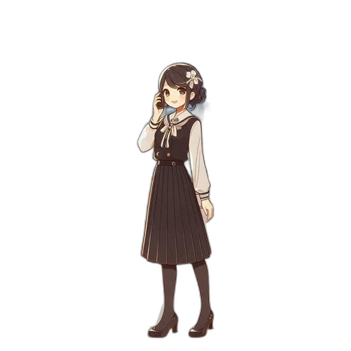 staff, dress, jewelry, animal transparent PNG cut-out